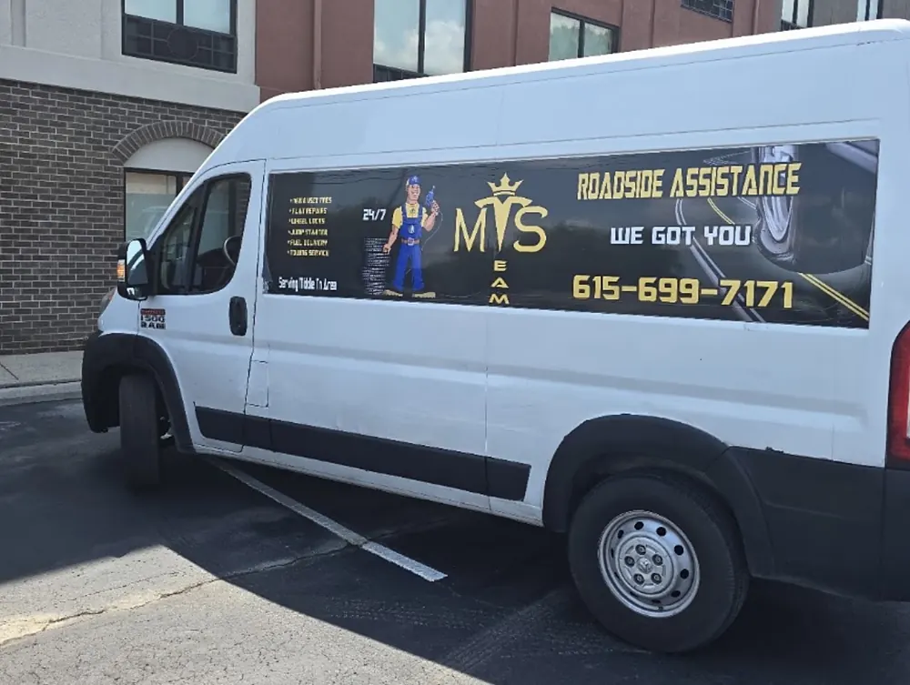 Mobile Tire Solutions roadside service van